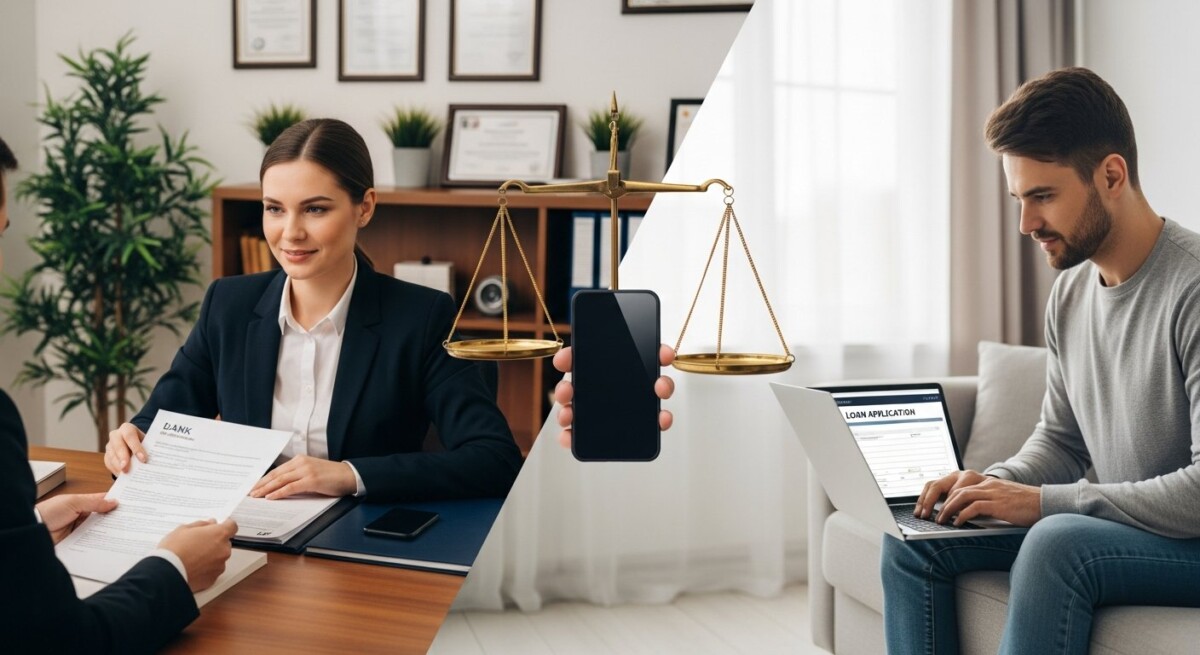 bank loan quotes vs online lender quotes